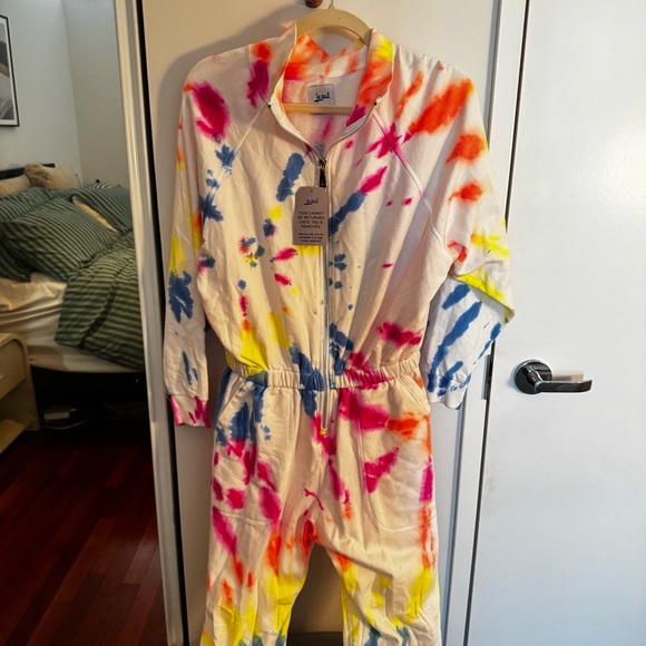 LEZAT restore tie dye jumpsuit NWT - Picture 3 of 8